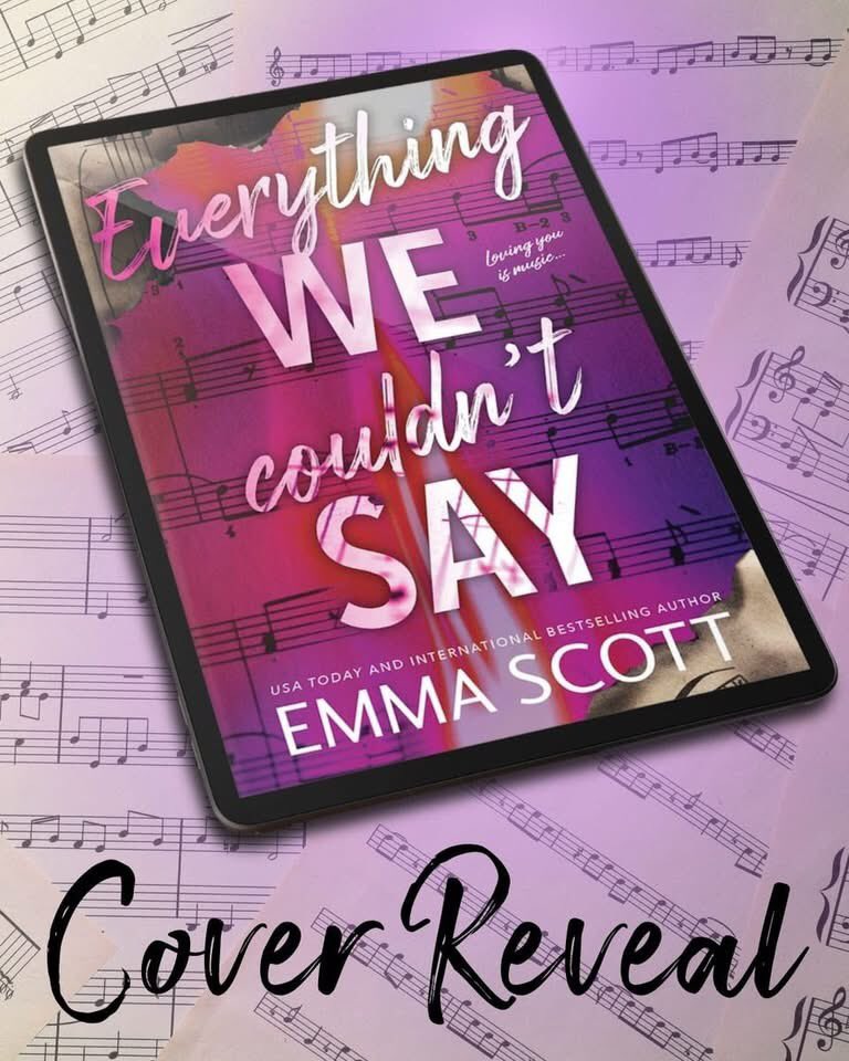 Cover reveal day! I can’t wait for Harper and Orion’s story.
Everything We Couldn’t Say releases July 28. Pre-order today! 
Amazon: bit.ly/3Pk1Eia 
Amazon Worldwide: mybook.to/fJWYUy
Barnes &amp; Noble: bit.ly/4aVuDS4
Add to Goodreads: bit.ly/4uj1dVC