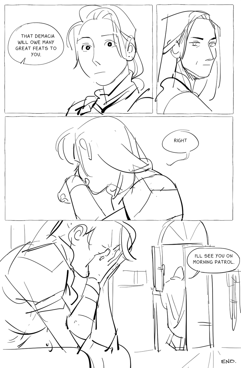 4/4
anyway this is about tianna crownguard, cithria and augatha crownguard and demacian women are feasting on my brain and i drew this in a fever