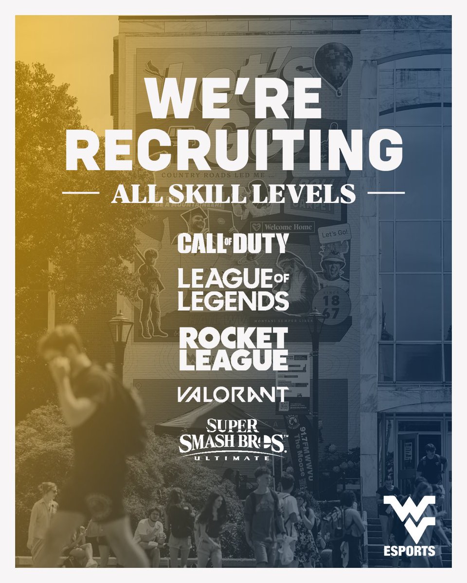 WVU Esports tweet media