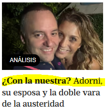 El pez por la boca (y la billetera deslomada) muere.
FIN