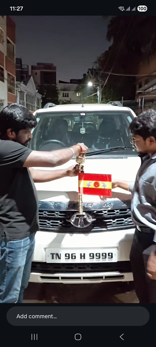 Defective Number Plate

<a href="/ChennaiTraffic/">Greater Chennai Traffic Police</a> <a href="/COPTBM/">TAMBARAM CITY POLICE</a> <a href="/chennaicorp/">Greater Chennai Corporation</a> <a href="/chennaipolice_/">GREATER CHENNAI POLICE -GCP</a>