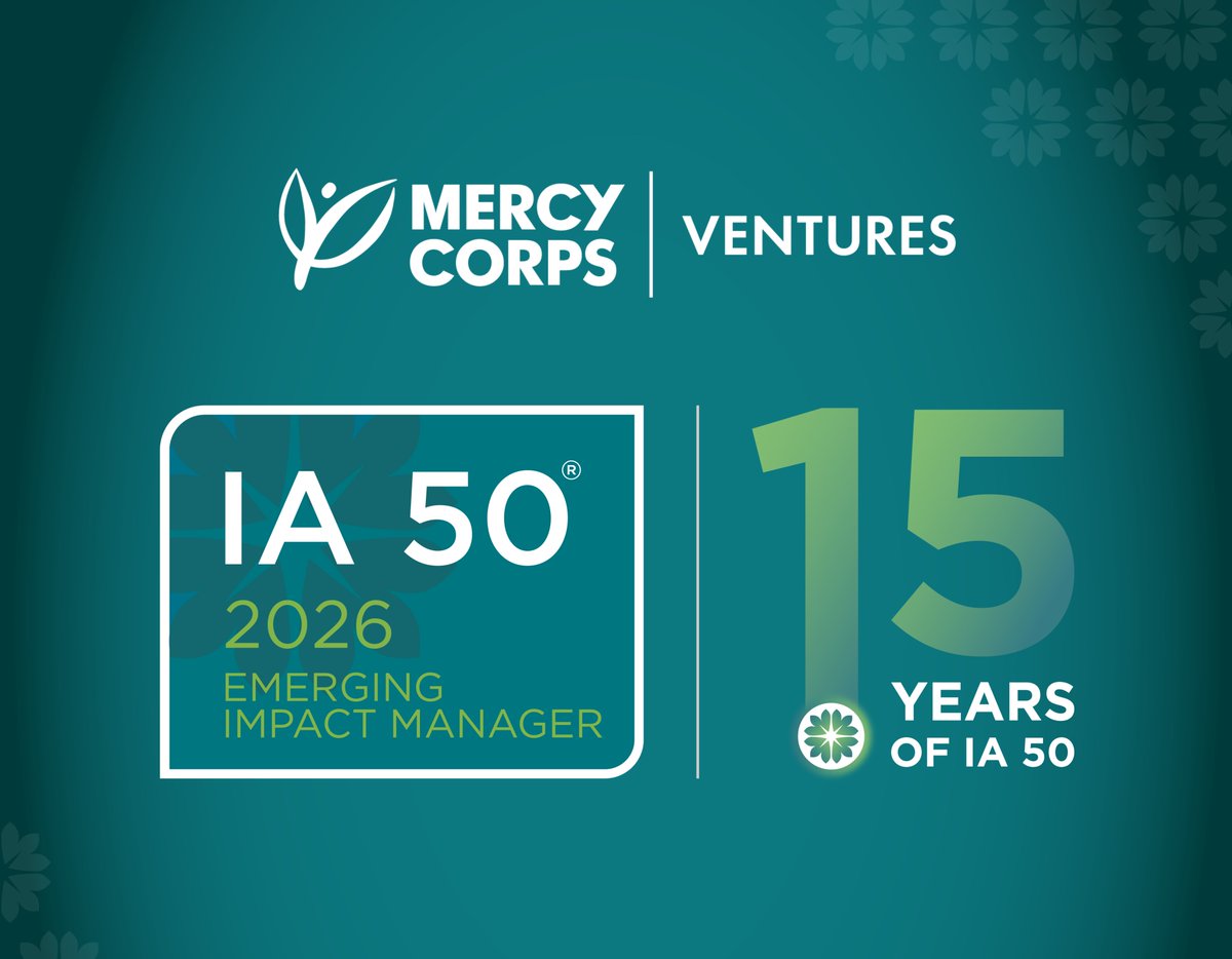 Mercy Corps Ventures tweet media