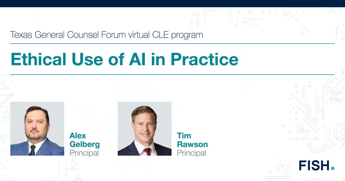 Fish & Richardson tweet media