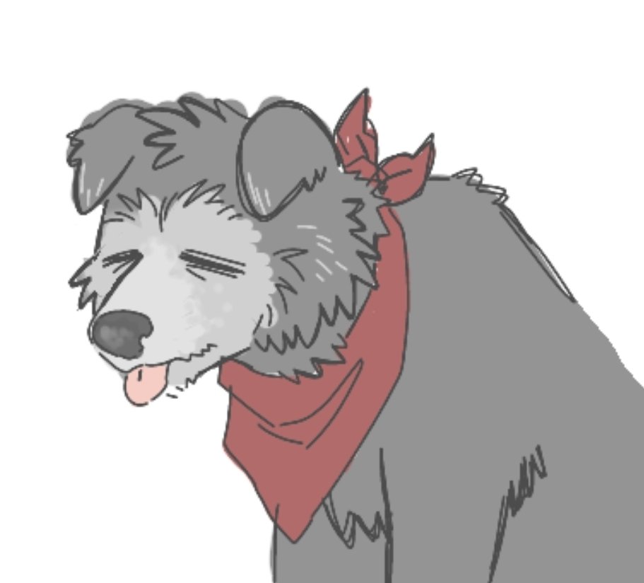 i think kirishima would have a family dog but it would be Very old and geriatric by the time hes in highschool but hes very adamant about calling the dog a puppy still