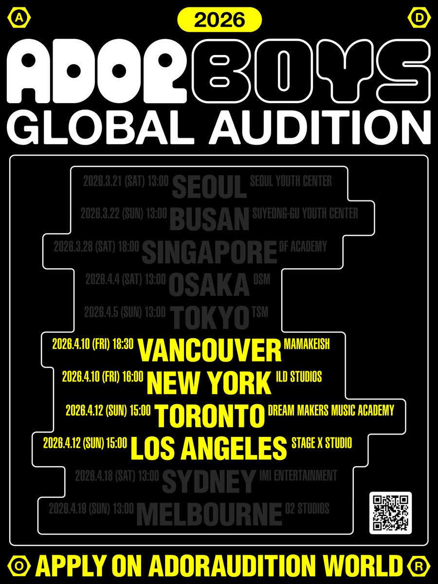 ADOR AUDITION tweet media