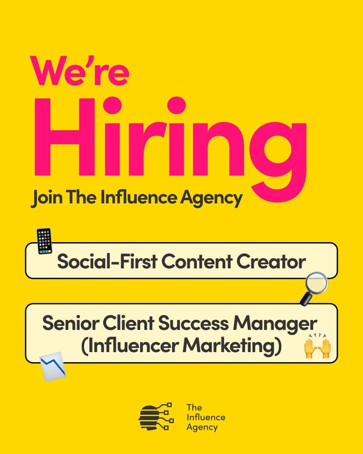 The Influence Agency tweet media