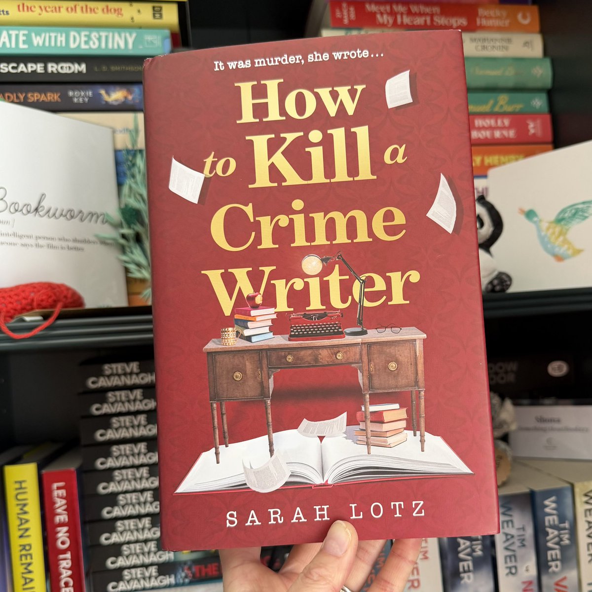 shonaholmes23's tweet image. 📚📮#BookPost📚📮

After loving #Impossible by this author I am over the moon to have a copy of #HowToKillACrimeWriter by #SarahLotz

I have a feeling this will be another one I won’t be able to put down!😍

Huge thanks to @HarperFiction for sending 📖

#BookTwitter #bookblogger