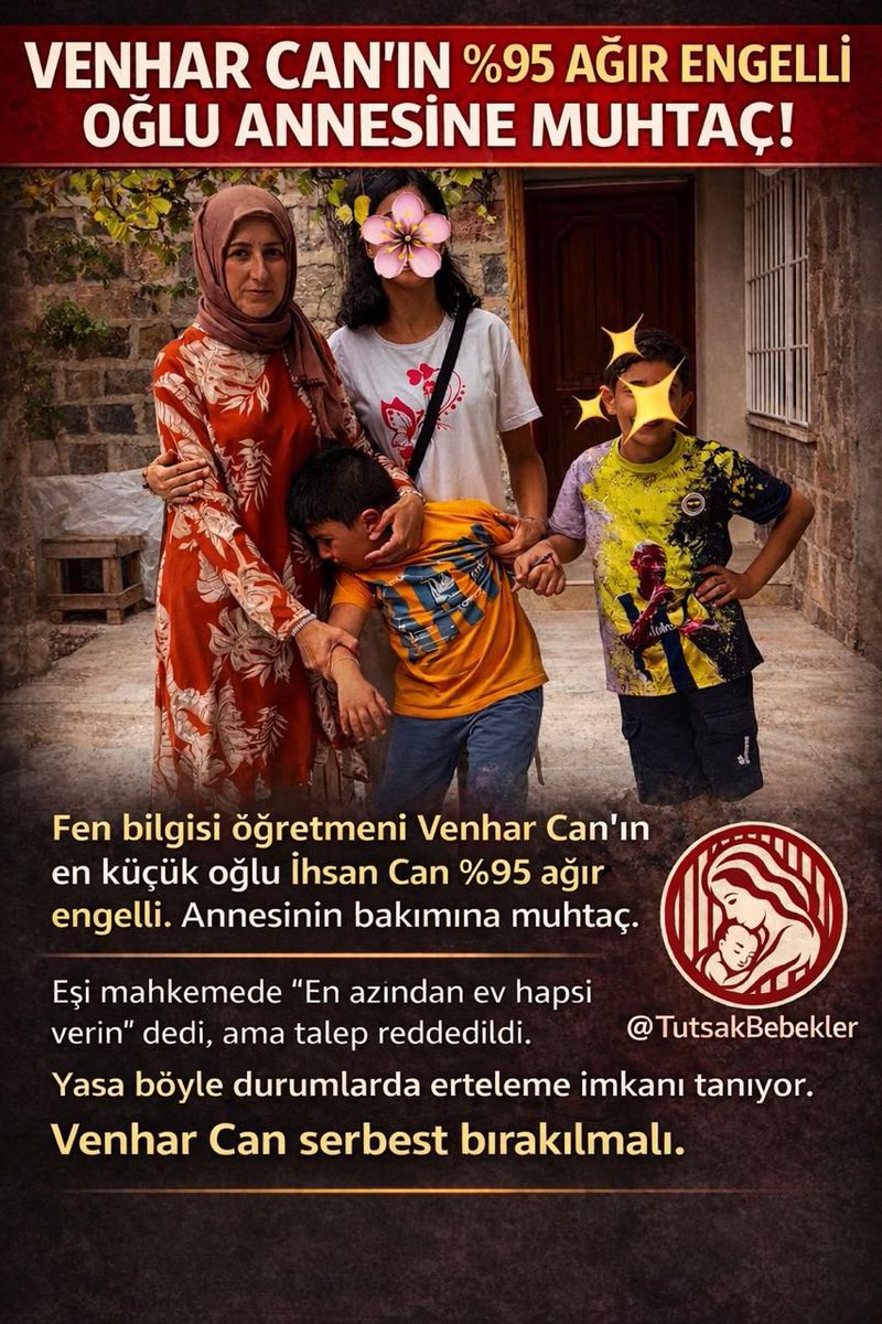 HimmetYahu's tweet photo. ‼️Bu masumu daha fazla bekletmeyin ve ona annesini geri verin. 
👇👇👇👇👇👇👇👇
İhsanHasta AnnesiniVerin https://t.co/PJ2C9khcd8