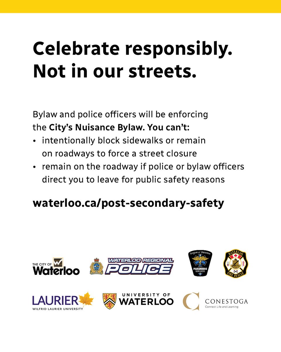 City of Waterloo tweet media