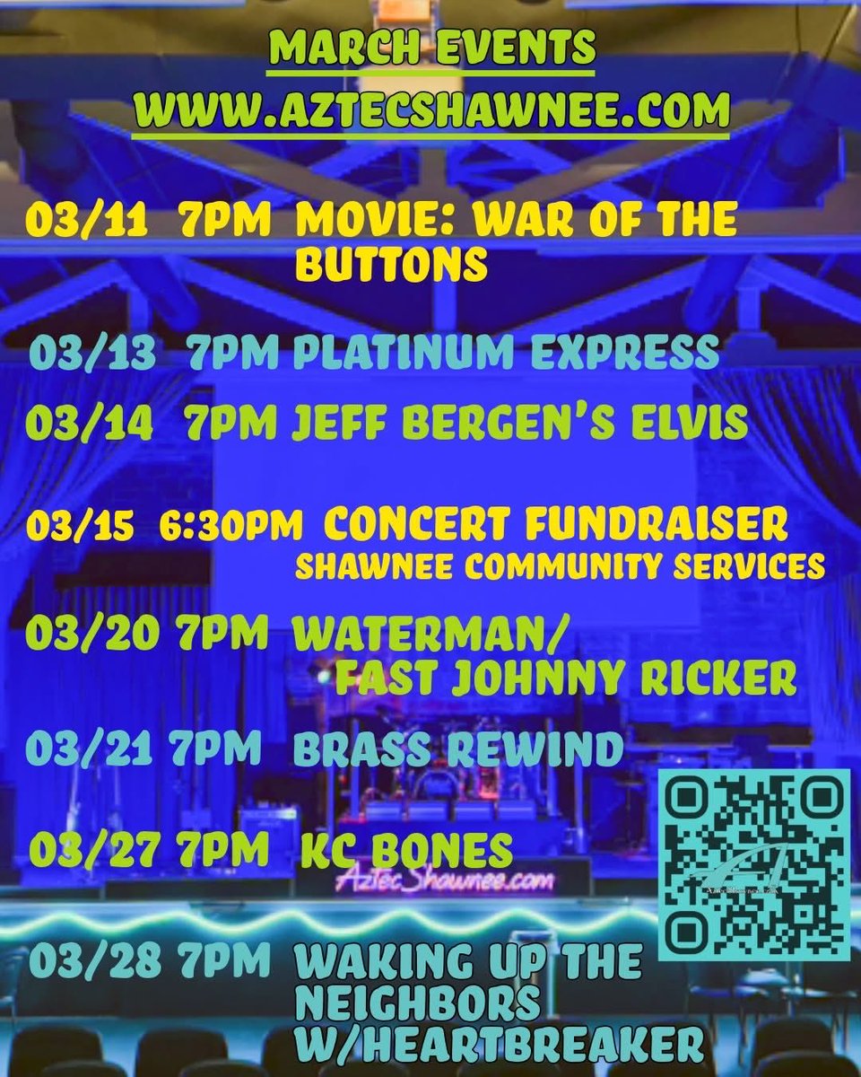 Aztec Shawnee Theater tweet media