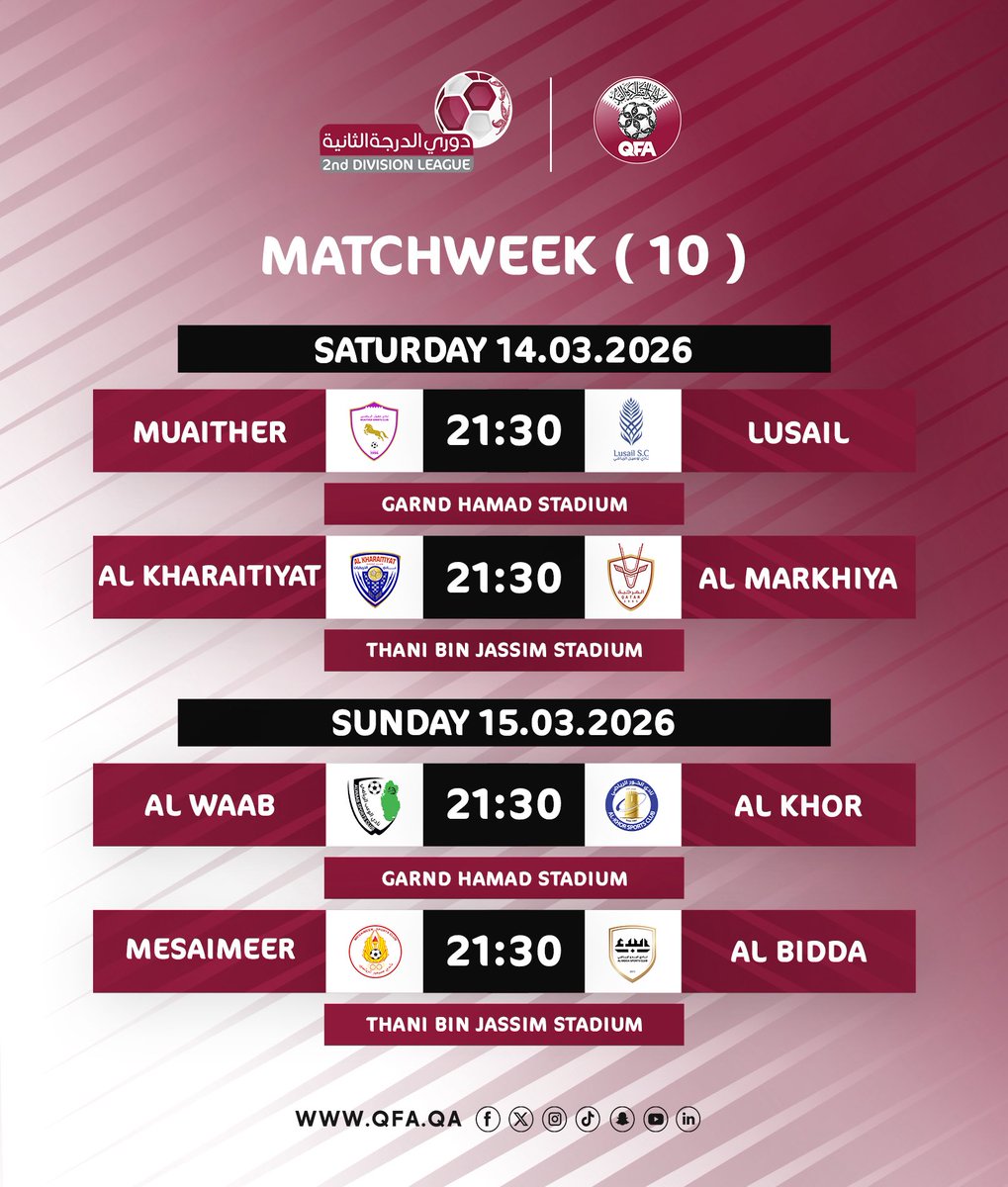 Qatar Football Association tweet media