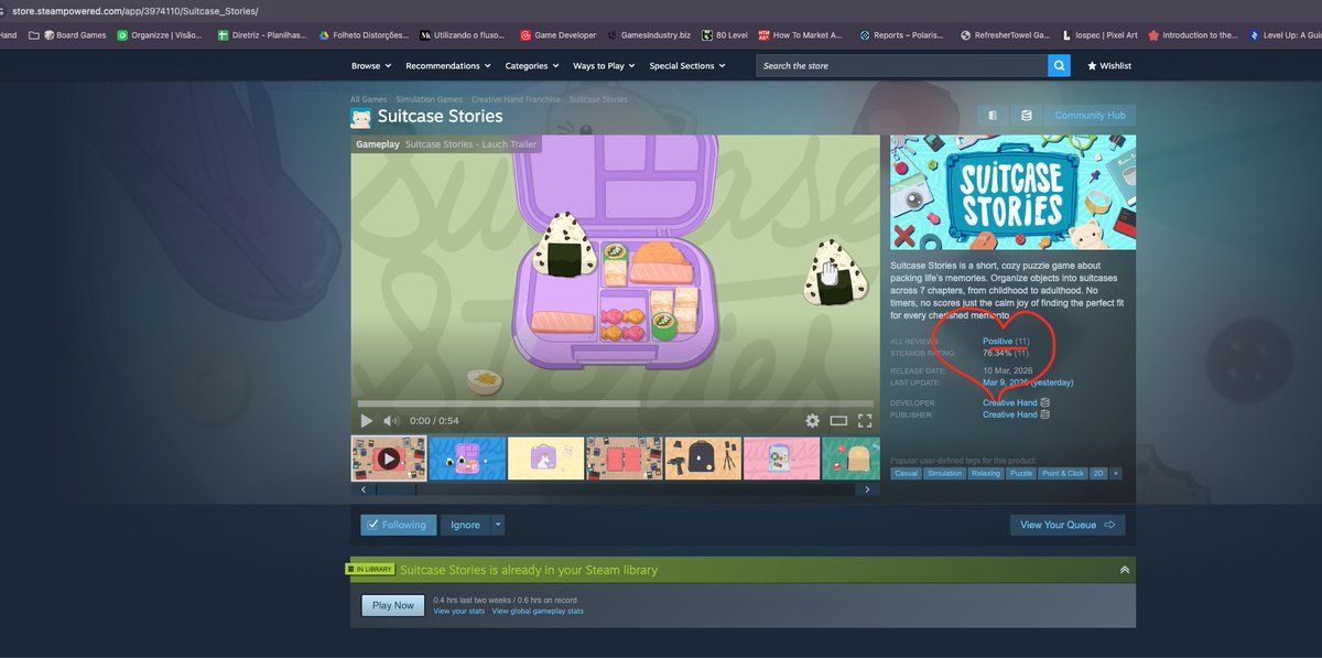 Creative Hand - Out Now Suitcase Stories tweet media