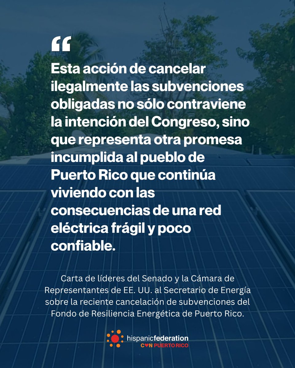 Hispanic Federation tweet media