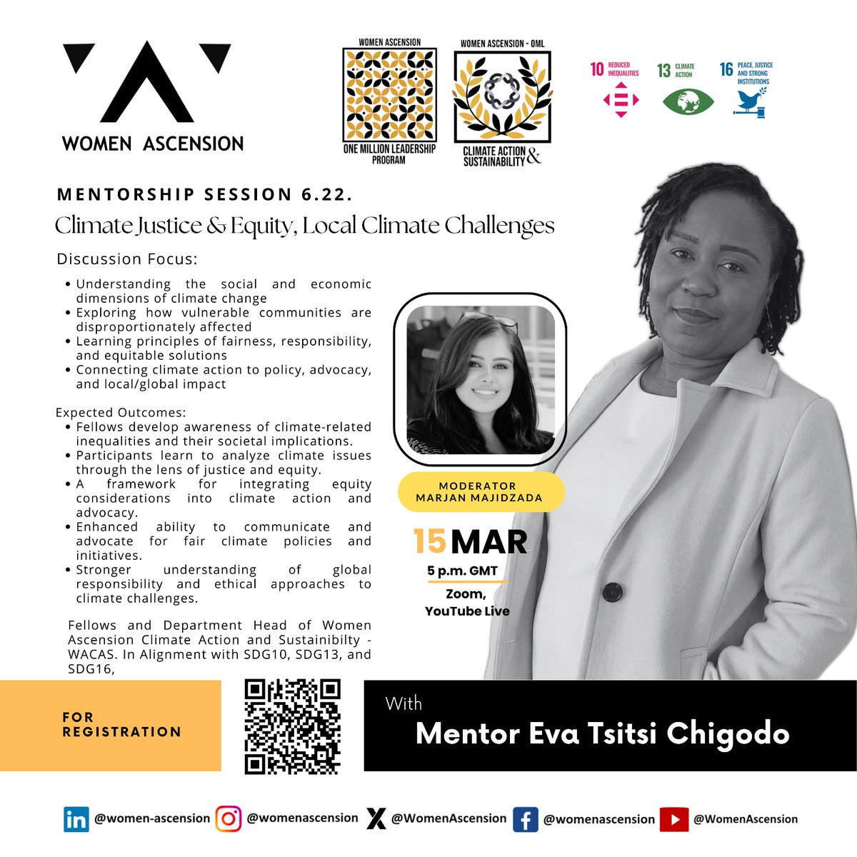 WomenAscension's tweet photo. #Women #Empower #InPower #Leadership #WomenAscensionLeadership2030 #UnitedforImpact #ClimateJustice #ClimateAction #Sustainability #WACAS #WAOML #WomenAscension #Global https://t.co/rTGHwztvSp