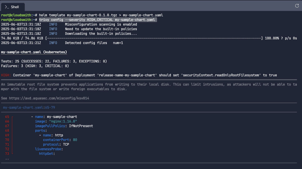 Kubesploit tweet media