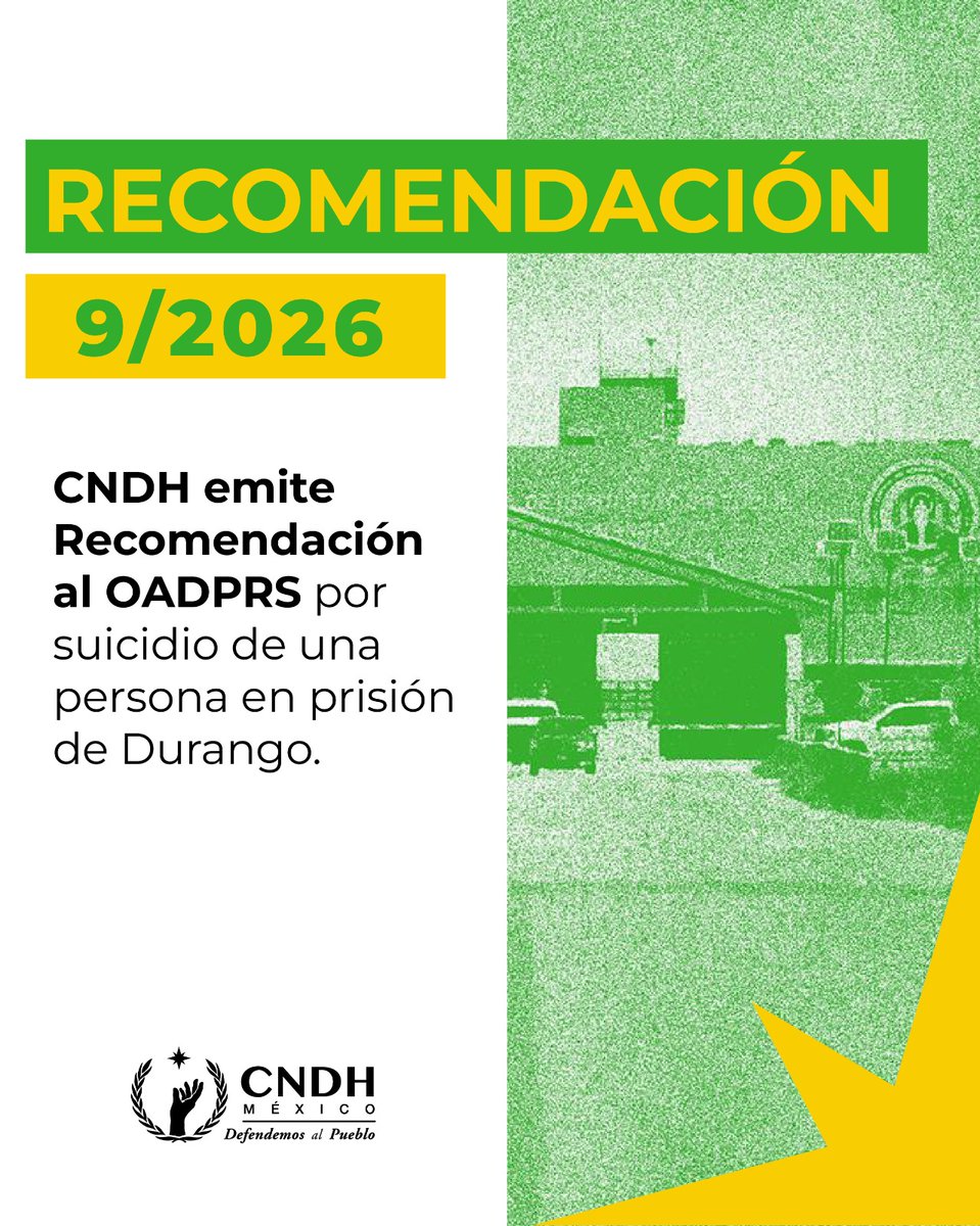 CNDH en México tweet media