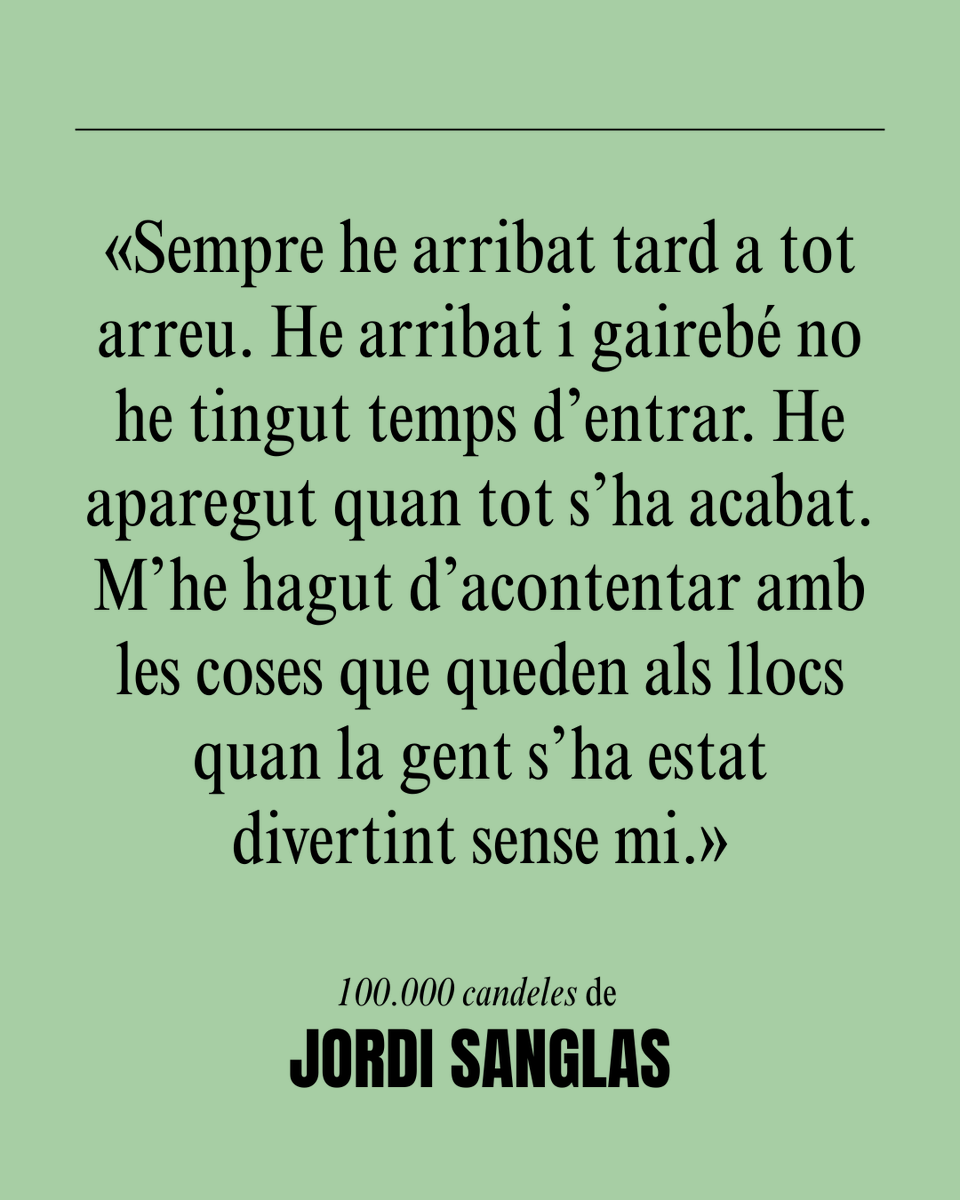 LesMalesHerbes's tweet photo. ‼️Vermut i micro obert AQUEST dissabte a les 12h a La Carbonera. 

💌La teva oportunitat de no fer tard a la lectura de ‘100.000 candeles’, de Jordi Sanglas. https://t.co/Bqjpjervga
