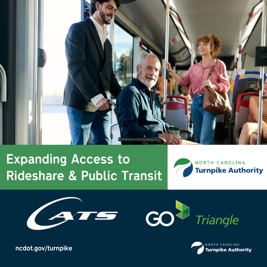 NCTurnpike's tweet photo. The I‑485 Express Lanes brings more predictable travel times to #Charlotte commuters.

We're proud to collaborate with @CATSRideTransit + @GoTriangle to expand access to #rideshare and #transit options 🚗🚌

Learn more: https://t.co/ItXrcuyMwT

#I485 #NCTransit #MobilityMatters https://t.co/pgZH9ZeMbX