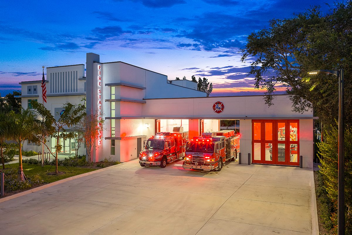 gulfbuildingLLC's tweet photo. Excellence isn’t accidental — it’s built. 
Introducing the new Delray Beach Fire Station No. 113, a 15,857 GSF, two-story fire station designed to support the community and the firefighters who serve it. 
 #FireStation #DelrayBeach  #CommunityInfrastructure  #generalcontractor https://t.co/E6CLV1ffn2