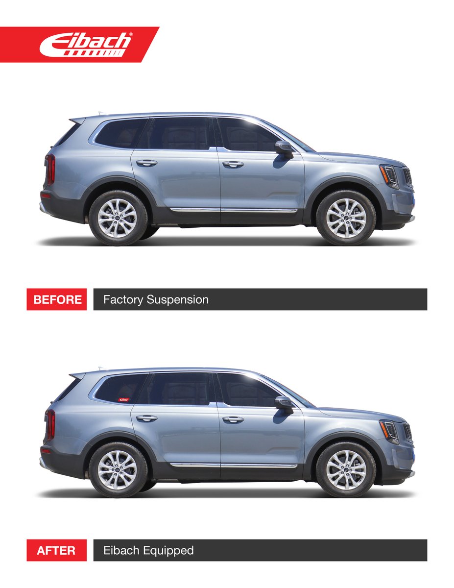 EibachCanada's tweet image. PRO-KIT for the 2026 Kia Telluride is in stock and ready to ship! Find yours online at eibach.ca

Part # E10-46-042-01-22

#eibach #eibachcanada #telluride
