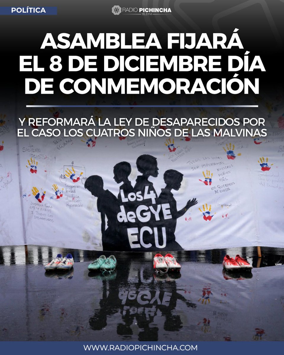 🏛️#Política | Durante la jornada del viernes 13 de marzo, los asambleístas deberán conocer y resolver sobre el contenido del fallo constitucional que declaró responsable al Estado ecuatoriano por la desaparición forzada de los niños Josué, Ismael, Steven y Nehemías.