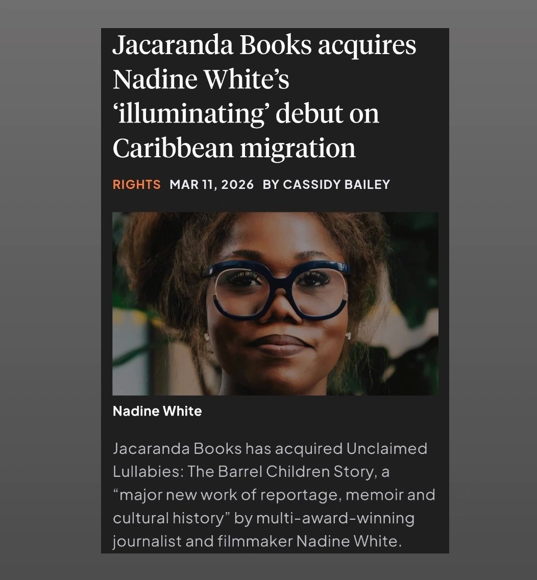 Nadine White tweet media