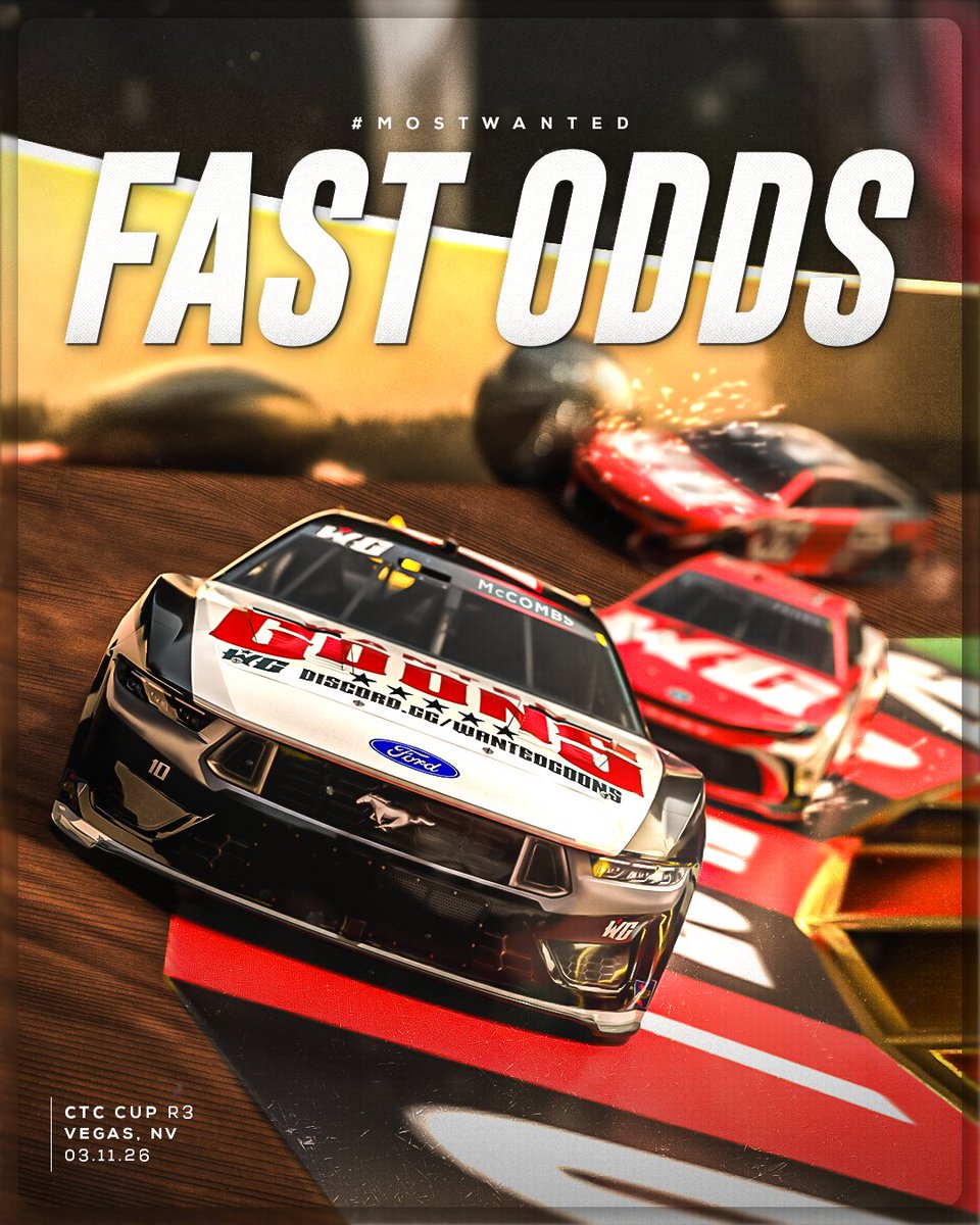 We're in Vegas to do one thing, and one thing only.
WIN BIG!

We're <a href="/CTCRacing/">CTC Racing</a> Cup racing tonight!