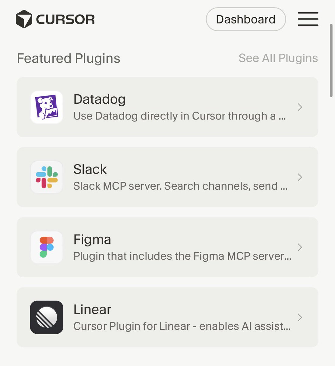 Every software product should have a Cursor plugin. Bonus points if you ...