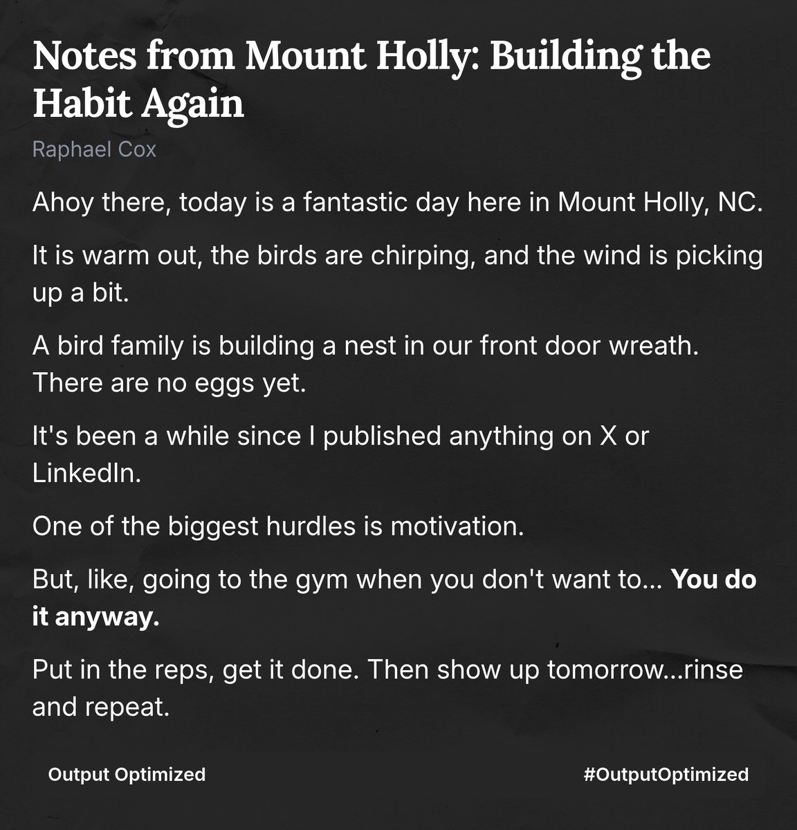 Raphael Cox tweet media