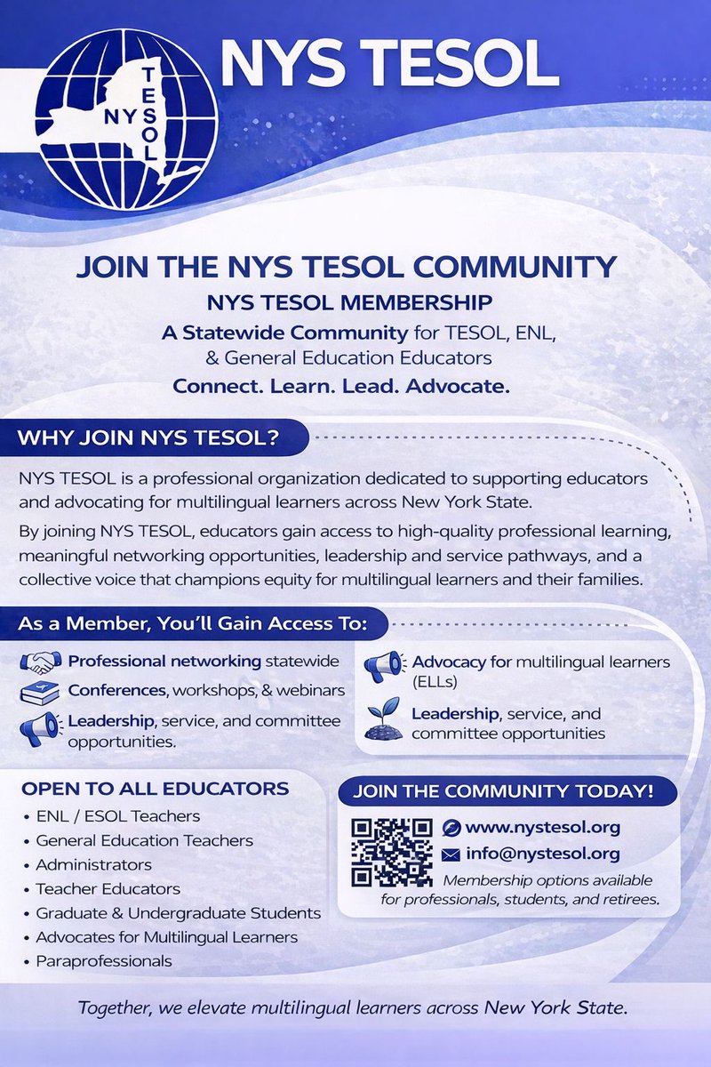 NYS TESOL tweet media