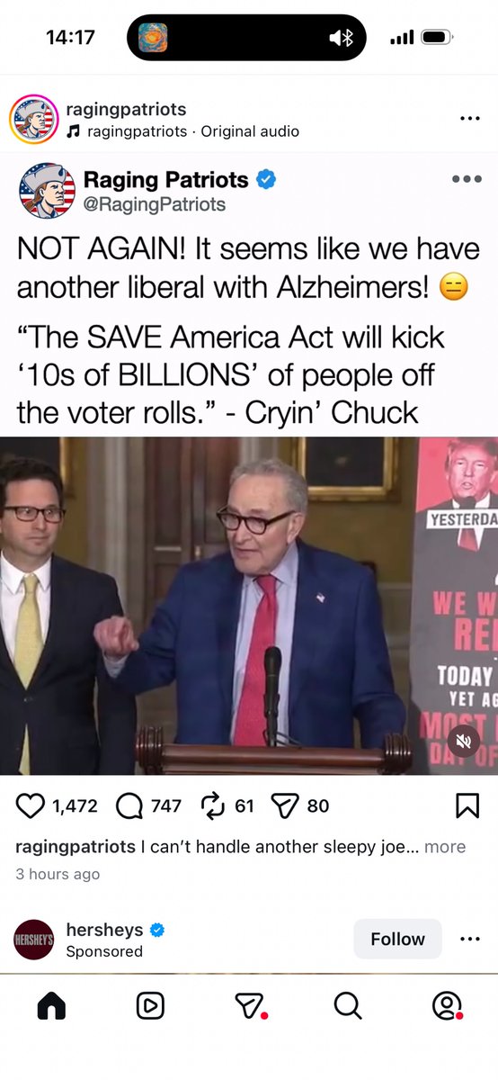 Chuckie1776's tweet photo. Cmon @SenSchumer. How fucking stupid are you? You use ID to vote anyway. https://t.co/r6tLs448u9