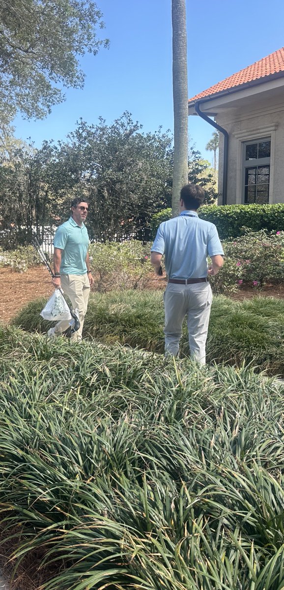 He’s here. Says he’ll hit some balls to see how he feels. We’ll see if he goes and plays a few holes or WD’s.