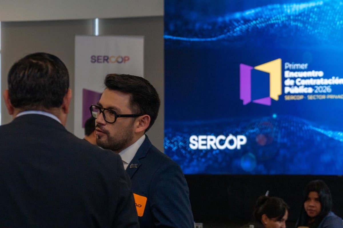 SERCOPec's tweet photo. ¡Estamos en el Primer Encuentro de Contratación Pública!

Más de 100 proveedores de distintos sectores participan en este espacio de diálogo con el objetivo de intercambiar experiencias y construir mejores prácticas para una #ContrataciónPúblicaEficiente y al servicio del país 🇪🇨 https://t.co/SAK0vMF7uo