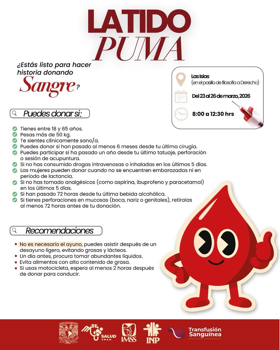Dirección General de Atención a la Salud, UNAM tweet media