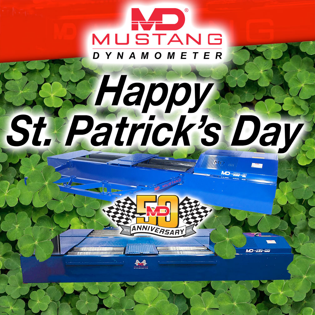 Happy St. Patrick's Day from Mustang Dynamometer
#StPatricksday
#stpats2026
#saintpatricksday
#MustangDynamometer
#MustangDyne
#MustangDyno
#MustangDynos
#DynoTuning
#dyno