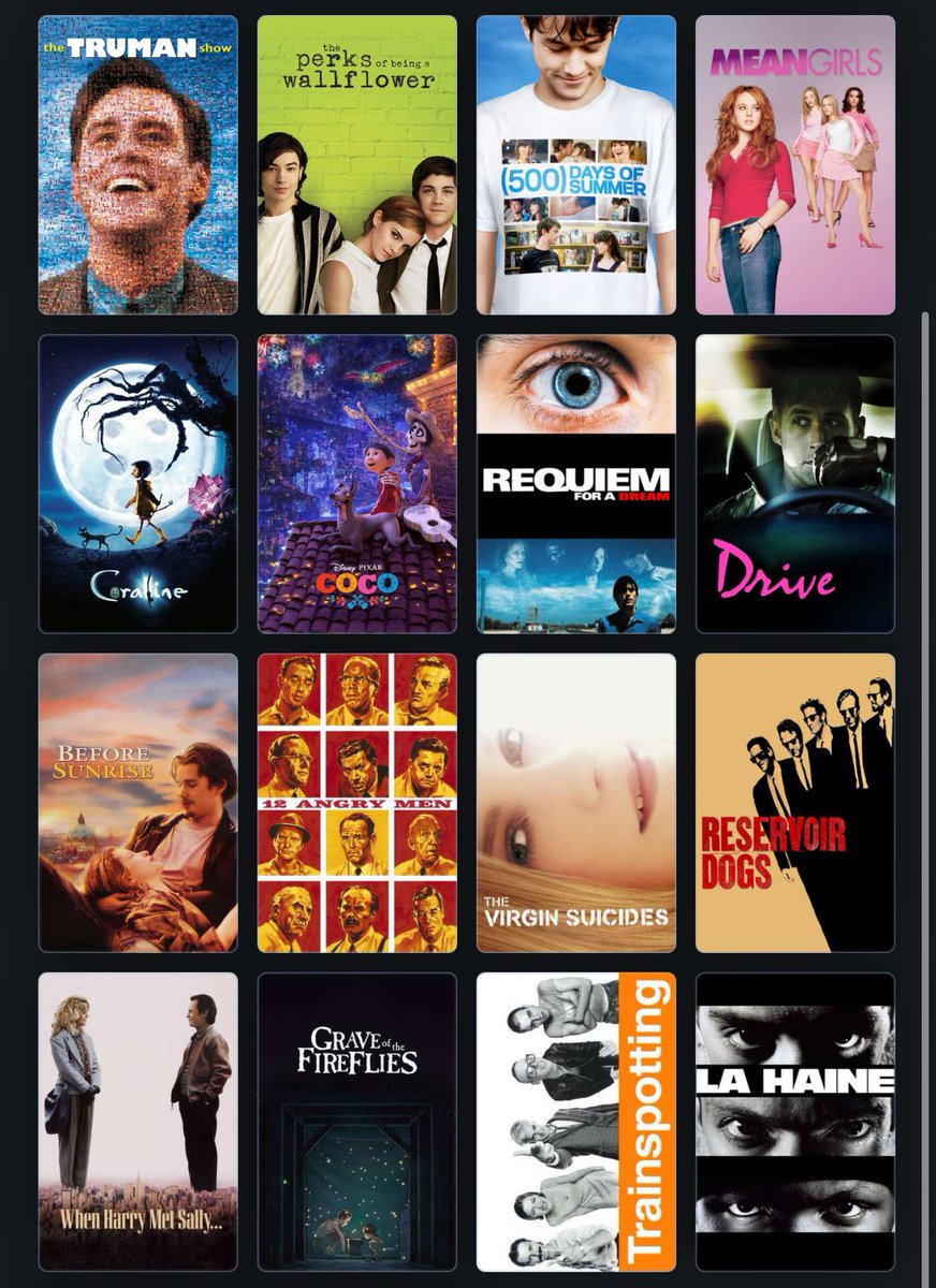 liste de films cool < 1h45