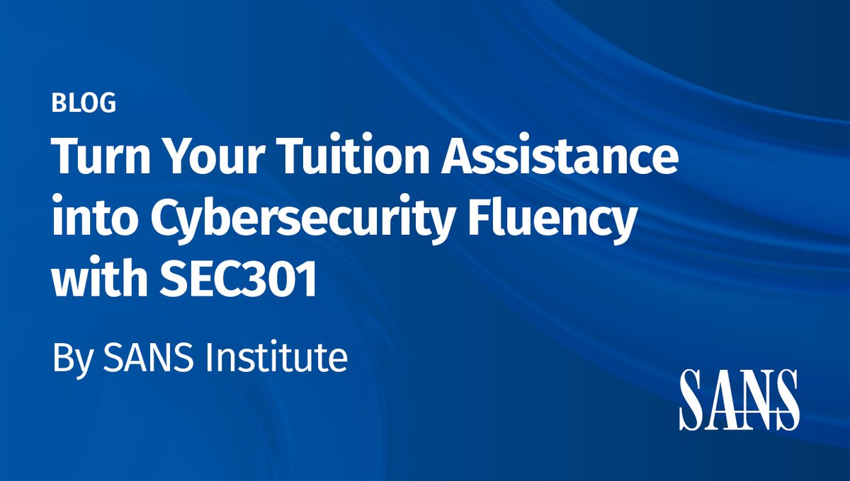 SANS Institute tweet media