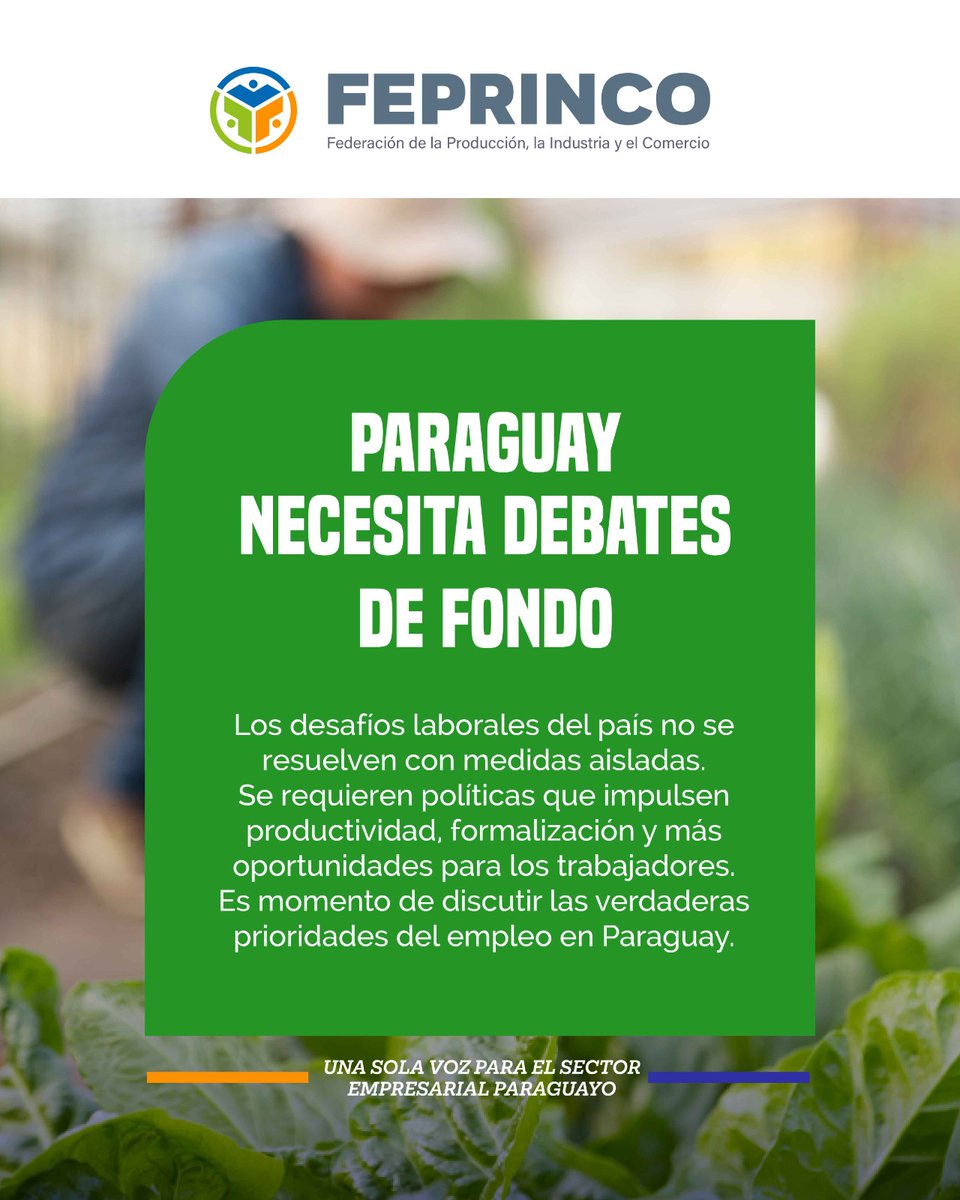 feprincopy's tweet photo. 🏭 En ese marco, resulta importante considerar que las empresas no son todas iguales y que una misma regulación puede tener impactos distintos según el tamaño y la realidad de cada sector.

#FEPRINCO #Empleo #PolíticasLaborales https://t.co/POlHr4bIFp