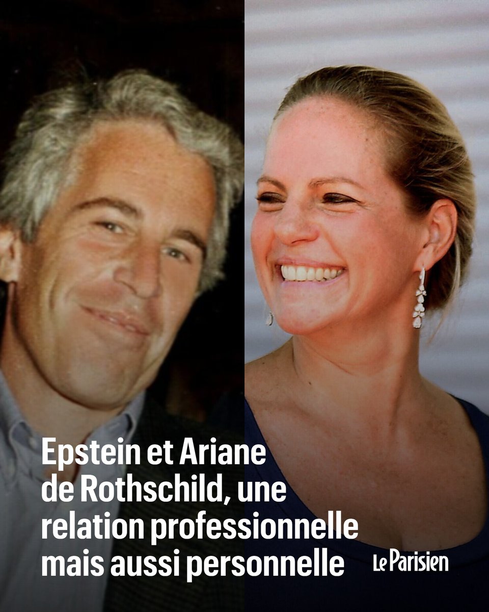 Les «dossiers Epstein» ont mis au jour les nombreux échanges entre Ariane de Rothschild et le multimillionnaire entre 2013 et 2019.

Comment le pédocriminel à l'impressionnant carnet d'adresses s’est rapproché de la banquière française ➡️ l.leparisien.fr/erig