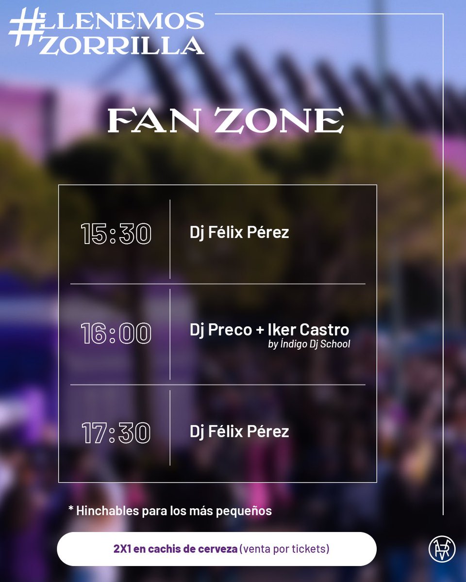 realvalladolid's tweet photo. 🍻 Vuelve la #PucelaZone a Zorrilla, os esperamos el sábado a partir de las 15.30 horas para disfrutar juntos de la mejor previa del partido
#LlenemosZorrilla https://t.co/ERZAGzPTCk