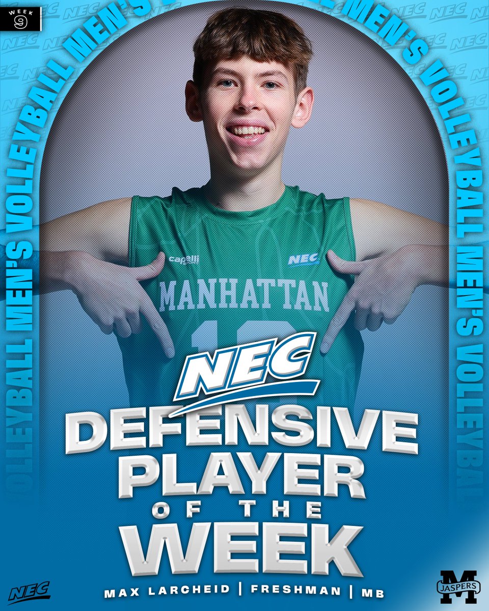 NEC Men's Volleyball tweet media