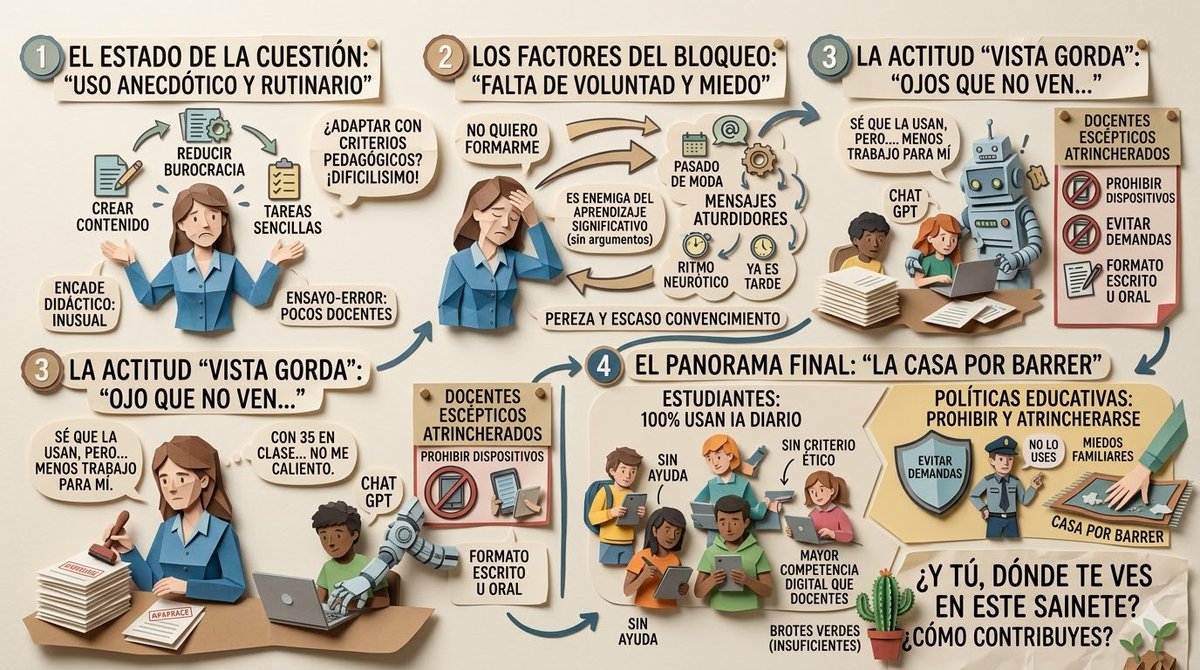 ramon_besonias's tweet photo. ¿Y si no quiero usar la IA en mis clases? Te invito a leer y compartir entre tus redes mi último artículo.

https://t.co/3NRIKERbLo https://t.co/XB385QW2Og