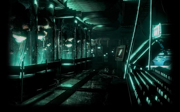 غرف العمليات في المختبرات تحتوي على برطمانات بها "أجنة". عند تكبير القوام (Textures) عبر برامج الحاسب، وُجدت أسماء حقيقية لموظفي كابكوم مكتوبة على البرطمانات كـ "دعابة سوداء" من المطورين، تشير إلى أنهم "نتائج تجارب فاشلة