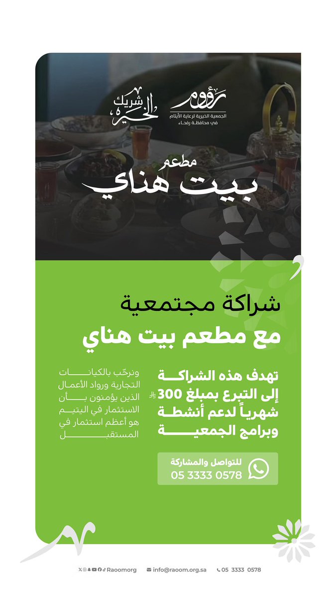 جمعية رؤوم لرعاية الأيتام tweet media