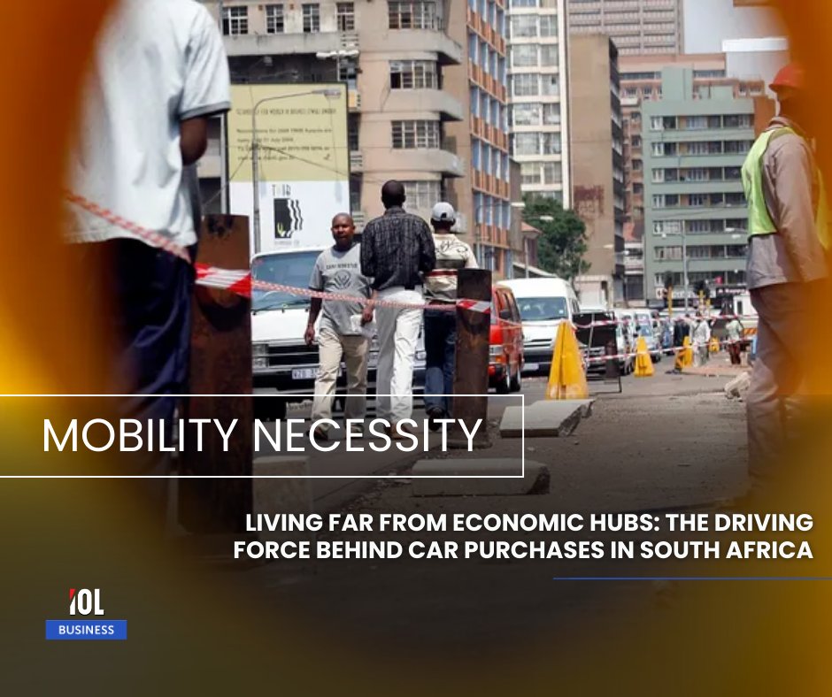 IOL's tweet photo. South Africa’s new car sales surged 20.1% in 2025 to 422,103 units, highlighting growing reliance on personal vehicles as work and opportunity remain geographically distant.
#CarSales #Mobility #SouthAfrica #VehicleDemand #SpatialInequality
Read on: https://t.co/VaTWuqMxCg https://t.co/Pcyy8gfUTn