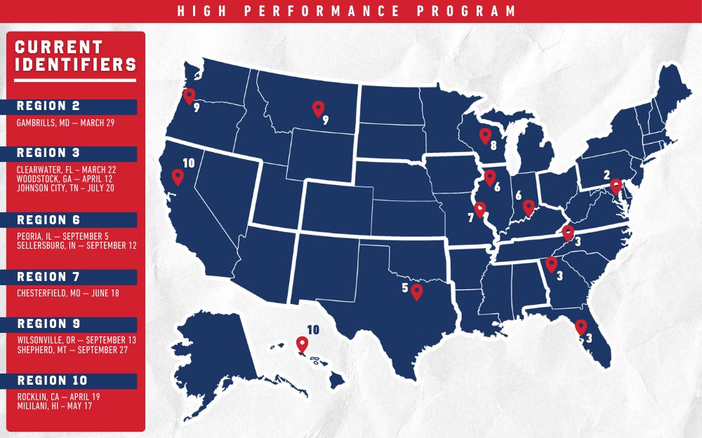 USASoftballJWNT's tweet photo. Don't miss your chance to rep the 𝑹𝒆𝒅, 𝑾𝒉𝒊𝒕𝒆 &amp; 𝑩𝒍𝒖𝒆 🇺🇸🦅

Attend an #HPP 𝗶𝗱𝗲𝗻𝘁𝗶𝗳𝗶𝗲𝗿 near you → https://t.co/JWMfcxdmuy https://t.co/j015Gcie2c