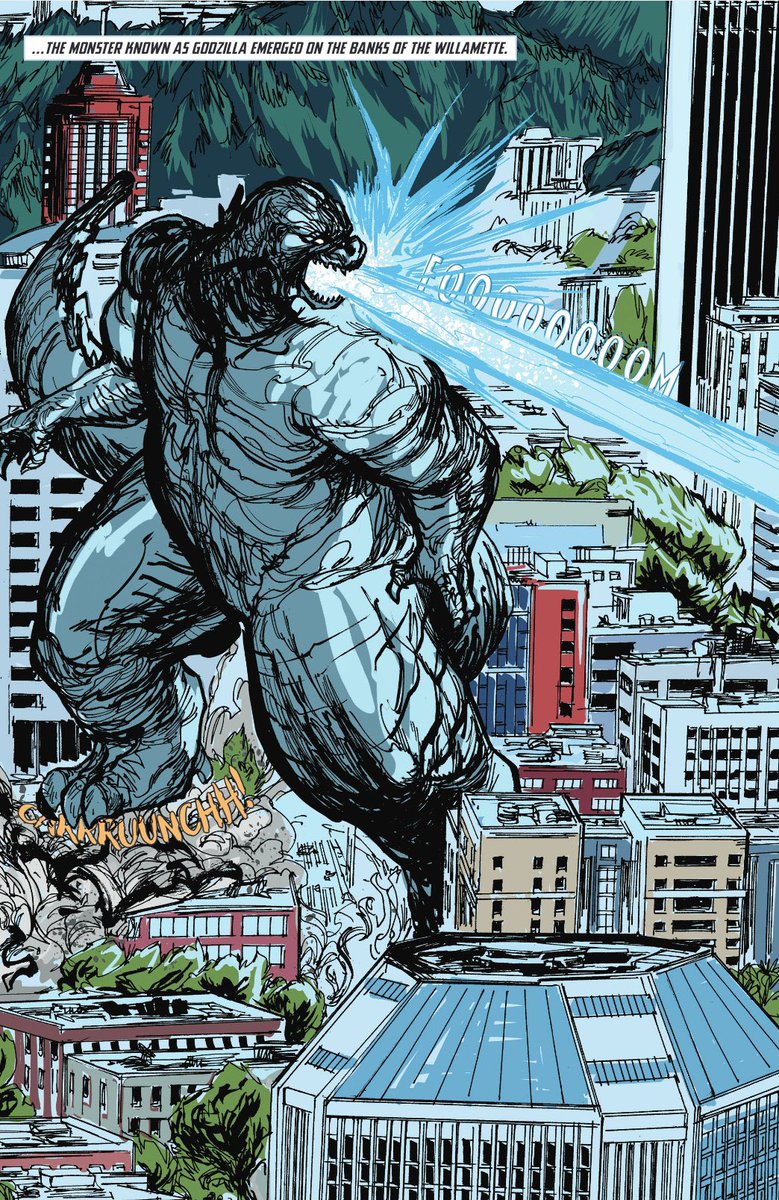 Mr_goji54's tweet image. IDW’s #GodzillaVsAmerica: #Portland is now available at your LCS!

#GodzillaVsPortland #Comic