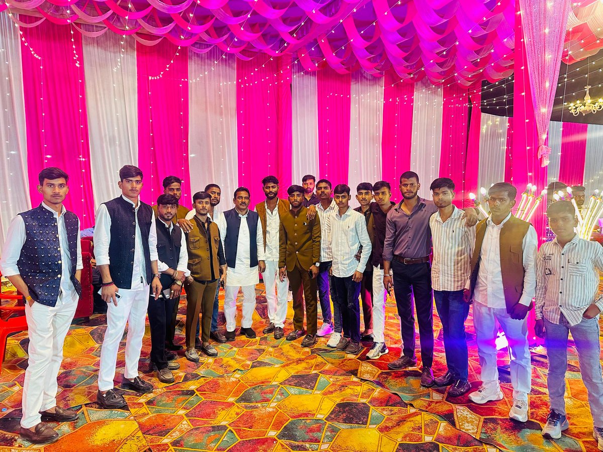 विधानसभा सरोजनीनगर के खुशहाल गंज निवासी श्री अमन यादव जी की बहन के शुभ विवाह कार्यक्रम में।