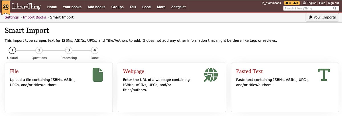 LibraryThing tweet media