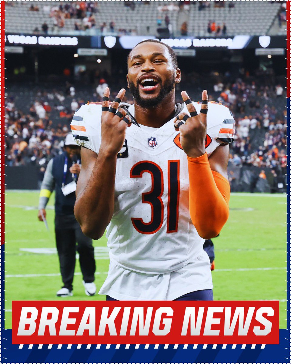 The #Patriots are signing former #Bears All-Pro safety Kevin Byard to a 1-year, $9M deal.

Byard started all 17 games last year, had an NFL-best 7 INTs, and was the leader of the Chicago secondary.